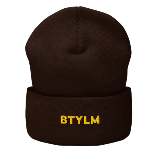 'Better Than You Left Me' (BTYLM) Embroidererd Beanie