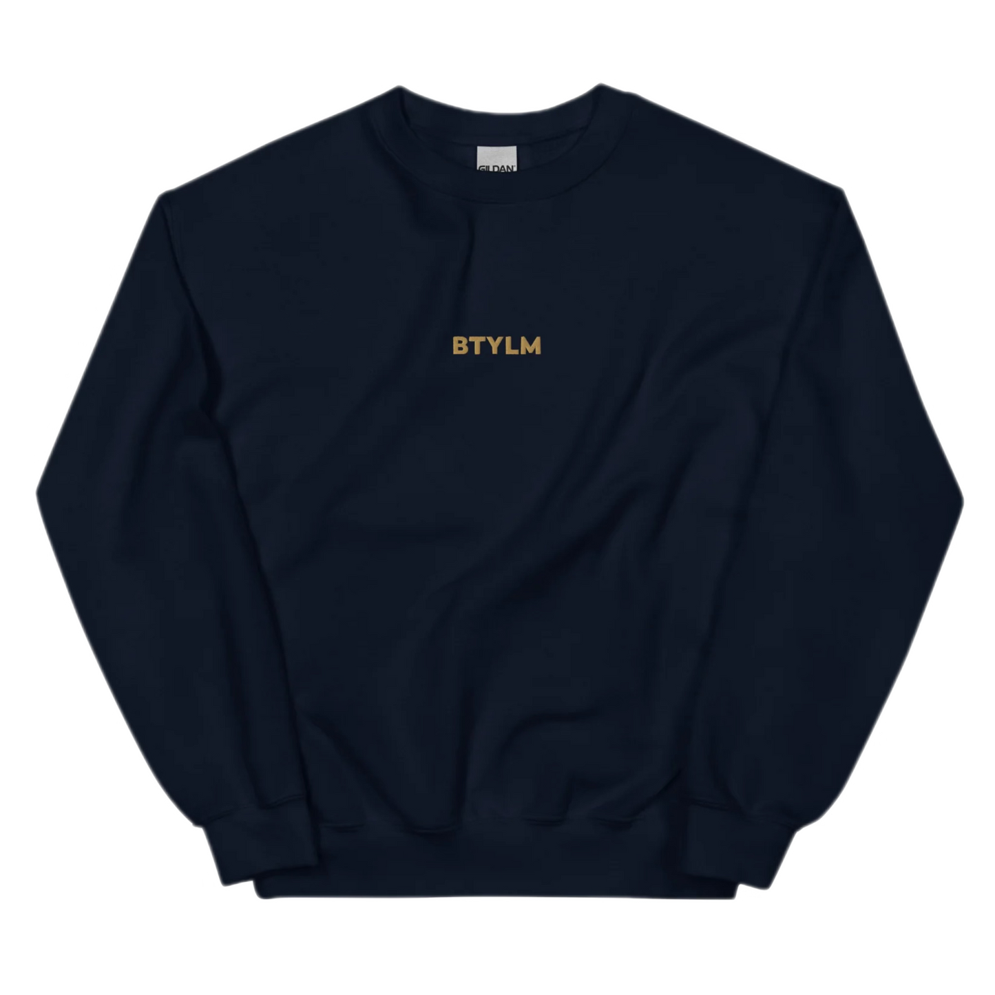 'Better Than You Left Me' (BTYLM) Embroidered Crew Neck Sweatshirt
